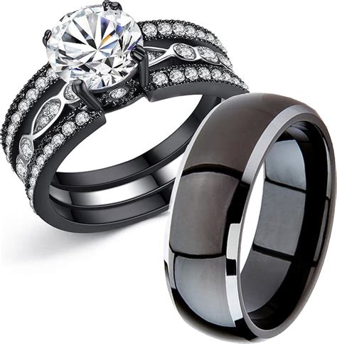 men women ring|men's and women's wedding rings.